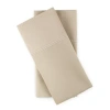 Fieldcrest Luxury 500-thread Count Egyptian Cotton 2-pack Pillowcases In Sand