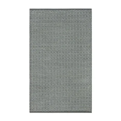 Fieldcrest Regent Handloom Indoor Rectangular Accent Rug In Gray