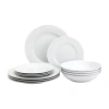 Fieldcrest Sorrento 12-pc. Ceramic Dinnerware Set In White