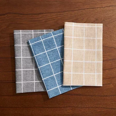 Fieldcrest Window Pane 4-pc. Napkins In Sand