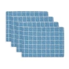 Fieldcrest Window Pane 4-pc. Placemat In Blue
