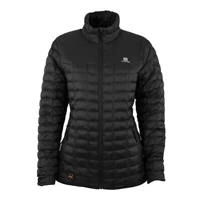 Pre-owned Fieldsheer Mobile Warming Backcountry 7.4v Women's Jacket Black In Multicolor