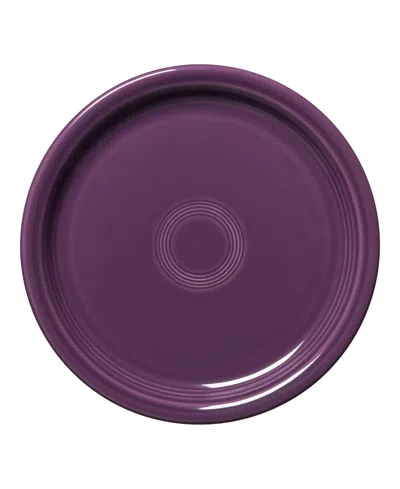 Fiesta Retired Colors 10.5" Bistro Dinner Plate In Mulberry