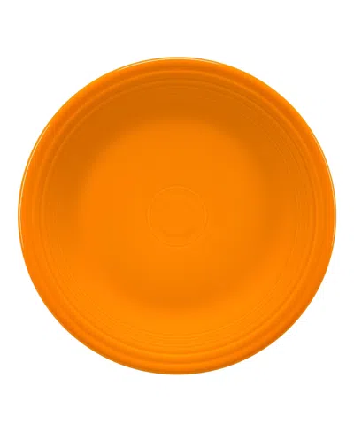 Fiesta Retired Colors Classic Rim 10 ½ Inch Dinner Plate In Butterscotch