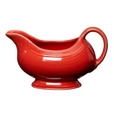 Fiesta 18 1/2 oz Gravy Sauceboat In Scarlet