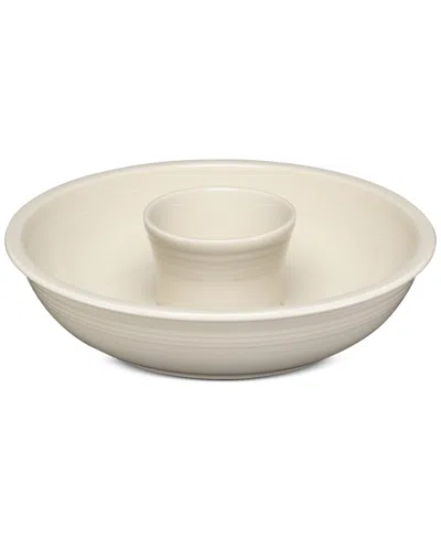 Fiesta 2 Pc. Chip And Dip Set 12 7/8" In White
