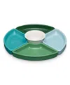 Fiesta 5 Pc. Aegean Mixed Colors Entertaining Set In Multi