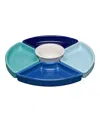 Fiesta 5 Pc. Coastal Blues Entertaining Set In Coastal Bl