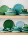 Fiesta Aegean Dinnerware Collection In Blue