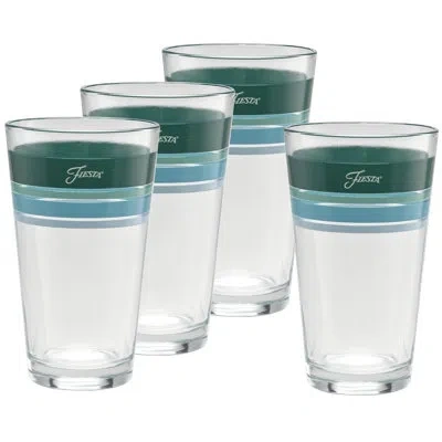Fiesta Aegean Edgeline Glass In Green
