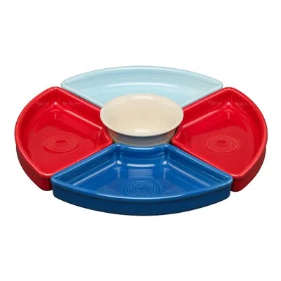 Fiesta Americana 5-piece Mixed Colors Entertaining Set 8 1/5 Inch