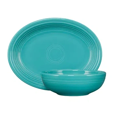 Fiesta Bistro 2-pc. Serving Set In Blue