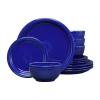 Fiesta Bistro Coupe 12-pc. Dinnerware Set In Blue
