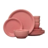 Fiesta Bistro Coupe 12-pc. Dinnerware Set In Pink