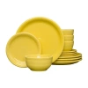 Fiesta Bistro Coupe 12-pc. Dinnerware Set In Yellow