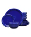 Fiesta Bistro Coupe 12-piece Dinnerware Set, Service For 4 In Twilight