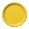 Fiesta Bistro Coupe China Luncheon Plate In Yellow