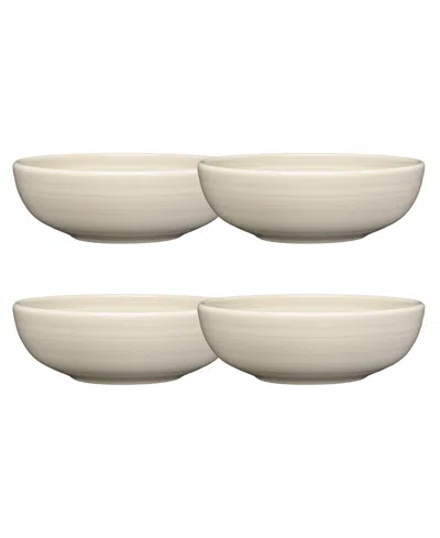 Fiesta Bistro Coupe Medium Bowls, Set Of 4 In Neutral