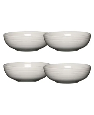Fiesta Bistro Coupe Medium Bowls, Set Of 4 In Gray