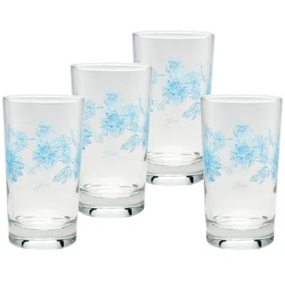 Fiesta Botanical Floral 7-ounce Juice Glass In Blue