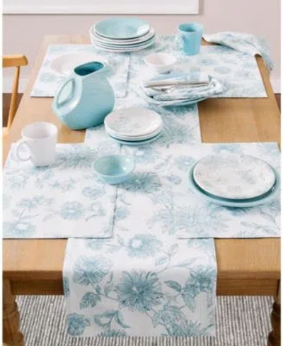 Fiesta Botanical Floral Table Linen Collection In Multi