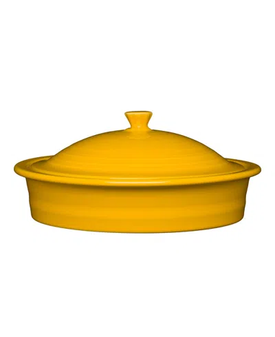 Fiesta Casserole/tortilla Warmer 45 Oz. In Daffodil