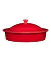 Fiesta Casserole/tortilla Warmer 45 Oz. In Scarlet