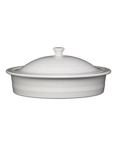 Fiesta Casserole/tortilla Warmer 45 Oz. In White