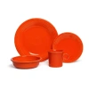 Fiesta Classic 4-pc. Dinnerware Set In Orange
