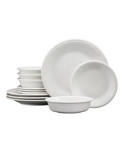 FIESTA CLASSIC RIM 12 PC. DINNERWARE SET, SERVICE FOR 4