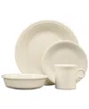 Fiesta Classic Rim 4 Pc. Place Setting, Service For 1 In Neutral
