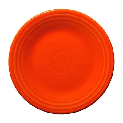Fiesta Classic Rim Luncheon Plate In Red