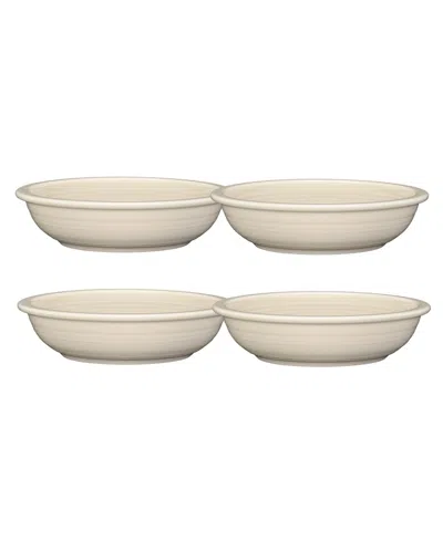 Fiesta Classic Rim Pasta Bowls, Set Of 4 In Neutral
