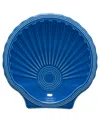 Fiesta Coastal Shell-shaped Plate In Lapis