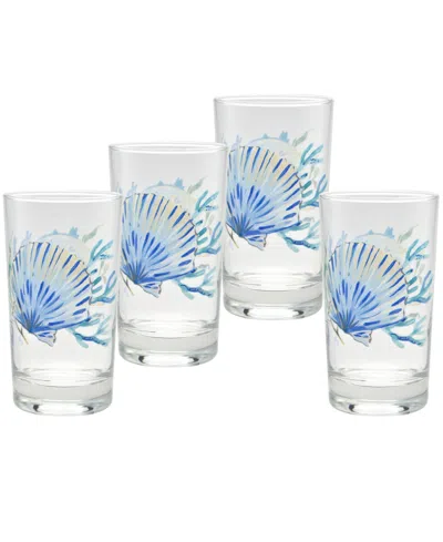 FIESTA COASTAL SHORES JUICE GLASS, SET OF 4