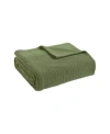 Fiesta Cotton Blanket, King In Sage