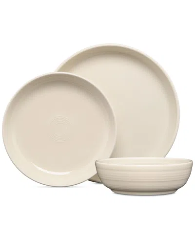 Fiesta Coupe Bowl 3 Pc. Place Setting, Service For 1 In Sand