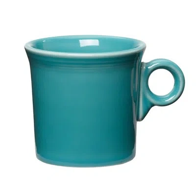 Fiesta Dinnerware Classic Ring Handle 10 1/4 oz Mug In Turquoise