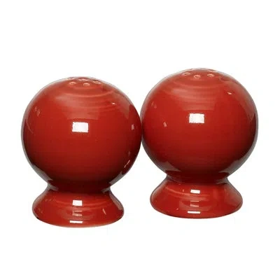 Fiesta Dinnerware Salt & Pepper Shaker Set In Scarlet