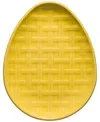 Fiesta Embossed Egg Plate In Sunflower