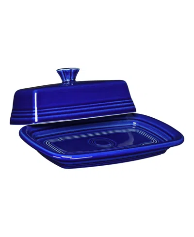 Fiesta Extra Large Covered Butter Dish In Purple