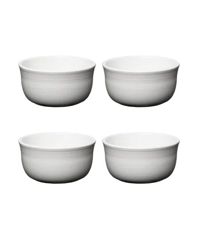 Fiesta Gusto Bowls, Set Of 4 In White