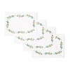 Fiesta Holly Sprig 4 Pack Placemat In White