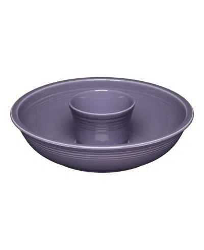 Fiesta Lavender 2-piece Chip And Dip Bowl Set In Purple