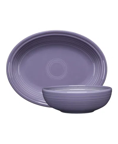 Fiesta Lavender 2-piece Serve Set In Purple