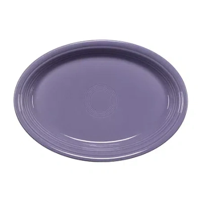 Fiesta Lavender Ceramic Serving Platter In Purple