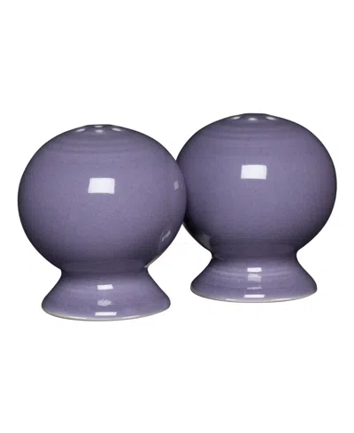 Fiesta Lavender Classic Salt & Pepper Shaker Set In Purple