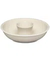 Fiesta Linen 2-pc. Chip And Dip Set In Neutral