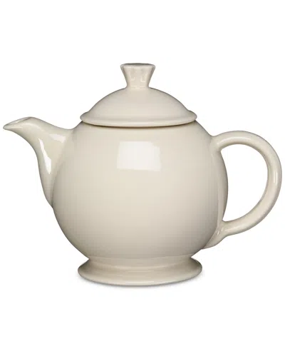 Fiesta Linen 44-oz. Covered Teapot In Brown