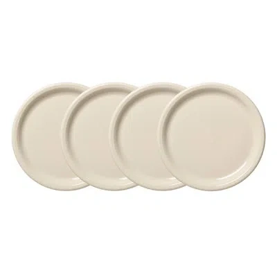 Fiesta Linen Bistro Coupe 10 1/2 Inch Dinner Plate, Set Of 4